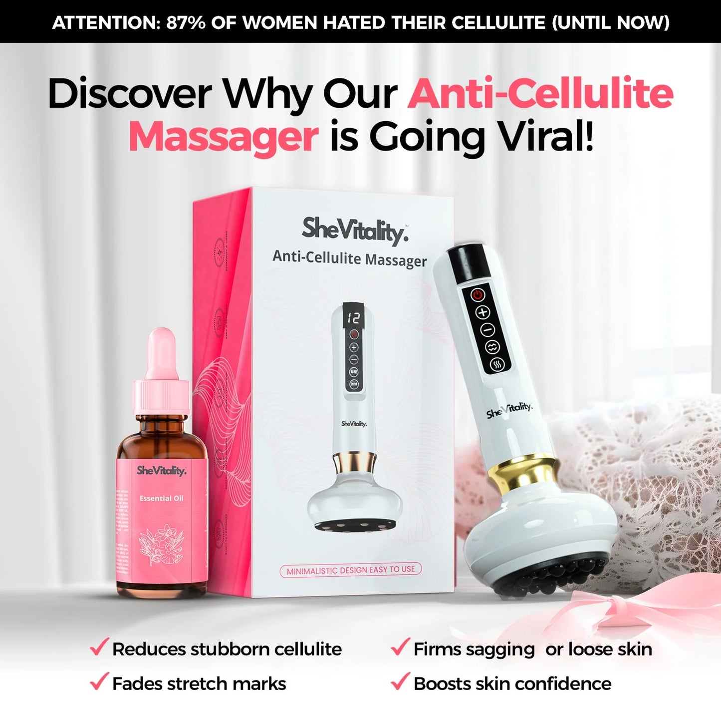 SheAura - Cellulite Relief Kit