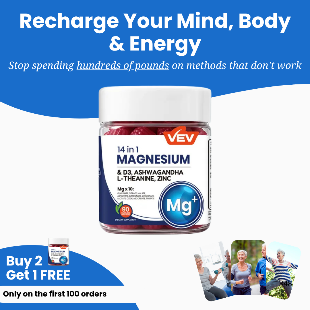 VEV 14-in-1 Magnesium Gummies