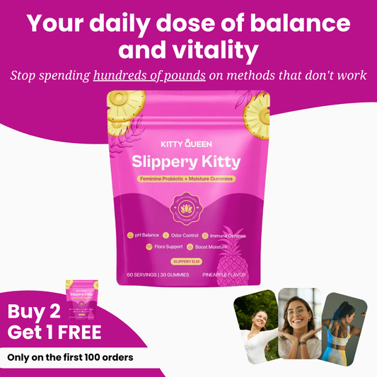 Slippery Kitty Feminine Probiotic Gummies