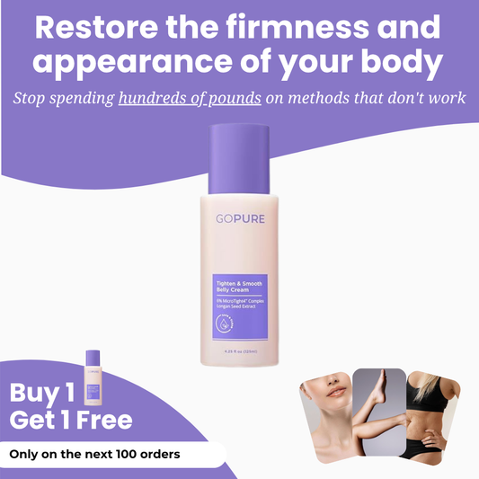 GoPure Belly Cream for Tightening & Smoothing