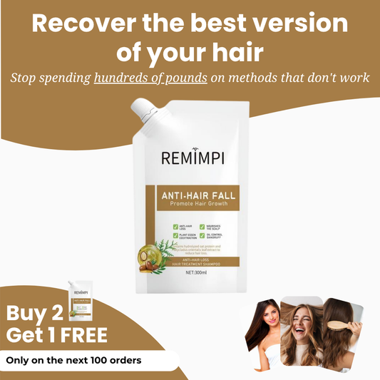 REMIMPI Anti-Hair Fall Hair Loss Treatment Shampoo