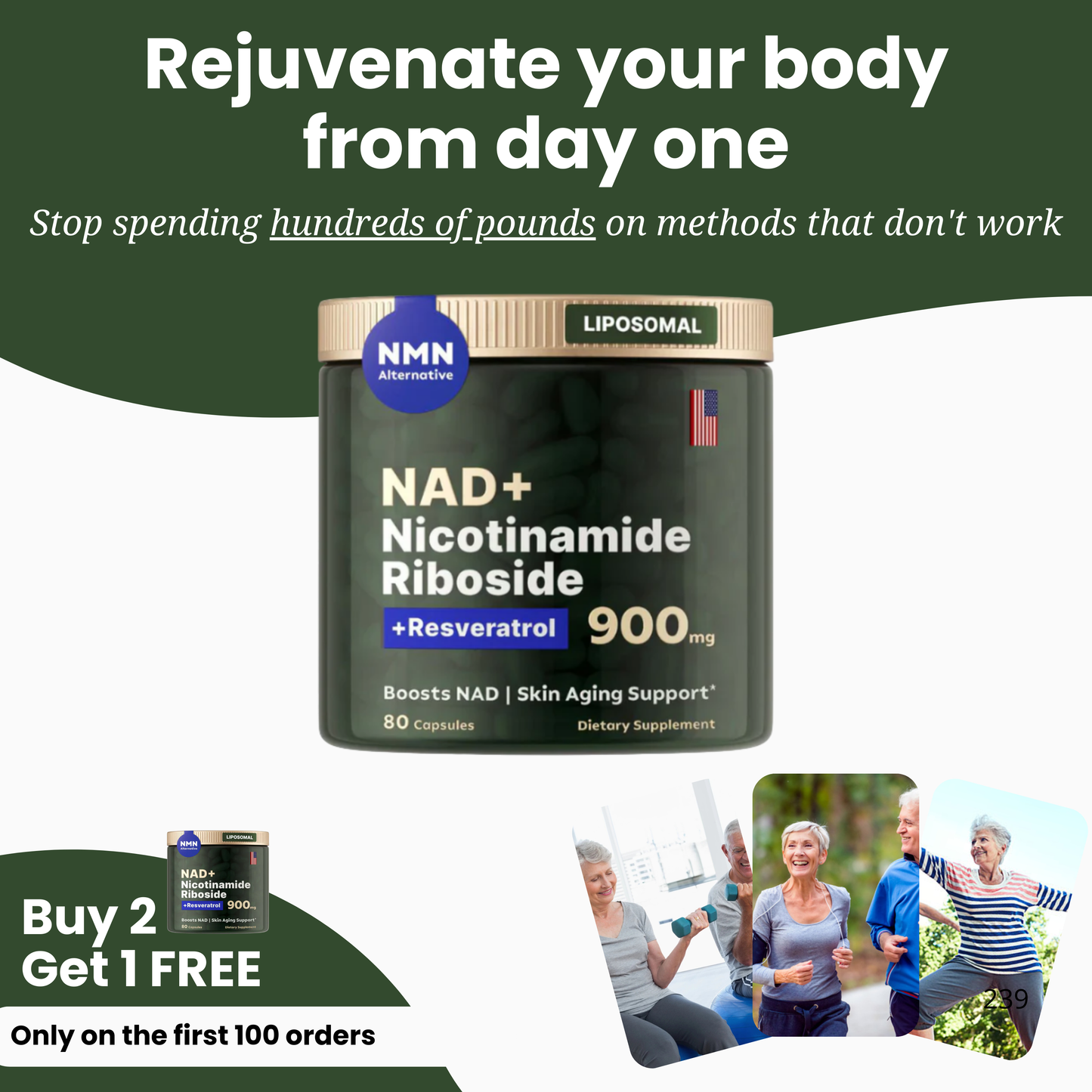 NAD+ High Purity Anti-Aging