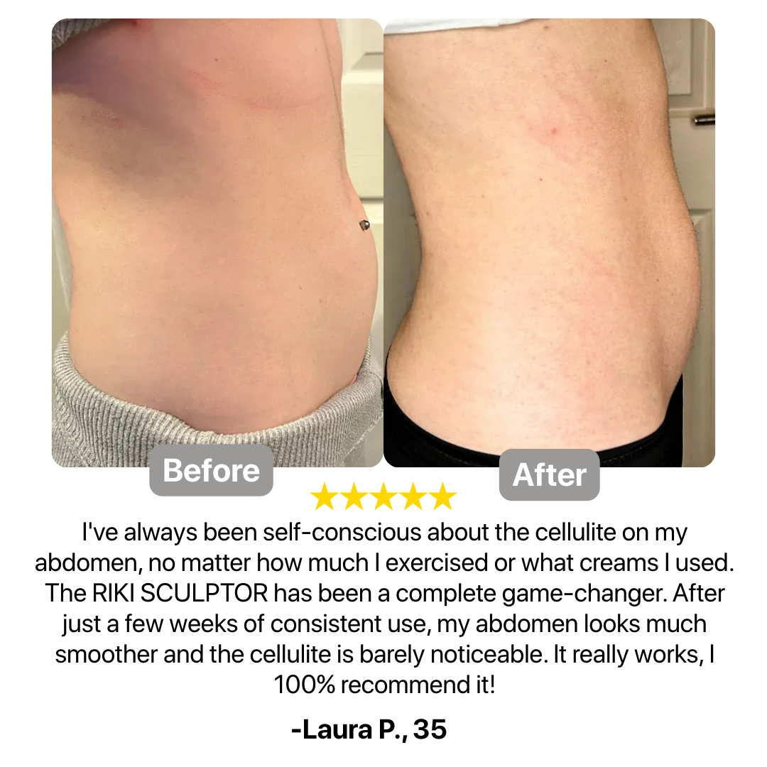 RIKI Sculptor - Full Body Contouring Heat Therapy EMS with High-Frequency Vibration