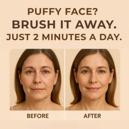 GLOW&BRUSH - Face Lymphatic Contour Brush