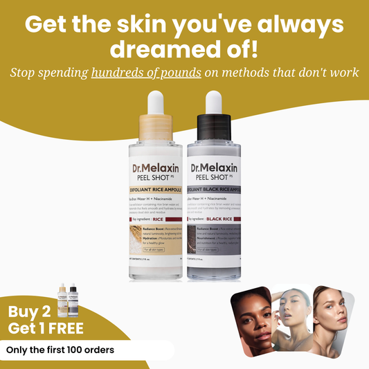Dr.Melaxin Peel Shot Glow Rice Ampoule Duo