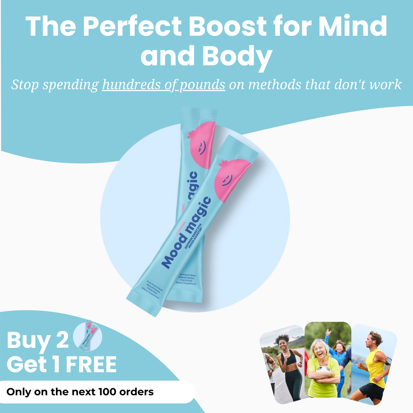 Mood Magic Saffron Pixie Stick