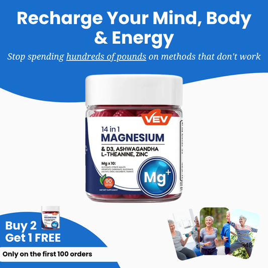 VEV 14-in-1 Magnesium Gummies