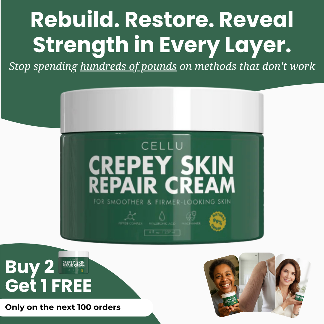 CELLU – Crepey Skin Repair & Firming Cream