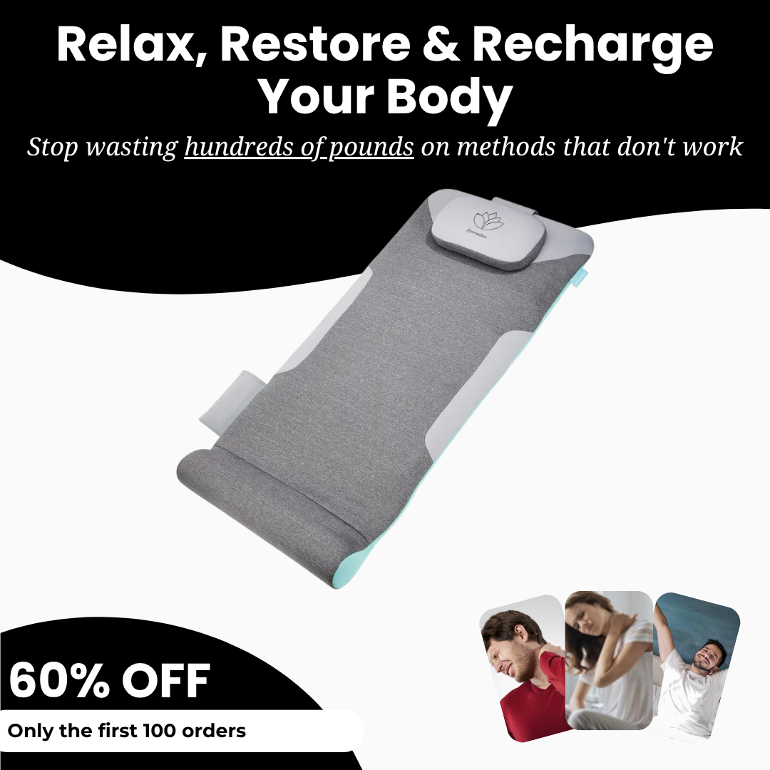 HoMedics Air Compression Back Stretching Mat