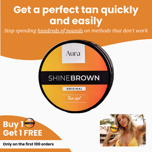 Aura ShineBrown - Tanning Gel